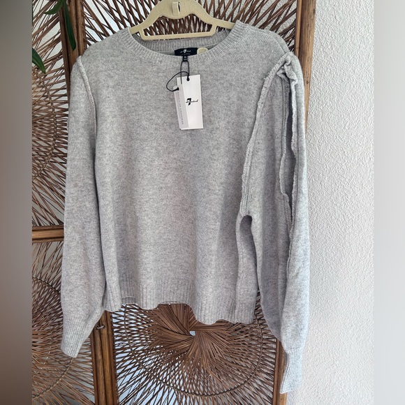 Seven for all mankind sweater touch of cashmere xl NWT - Picture 5 of 10